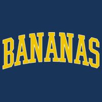 BANANAS Throwback Design Classic Logo Zip Tote Bag