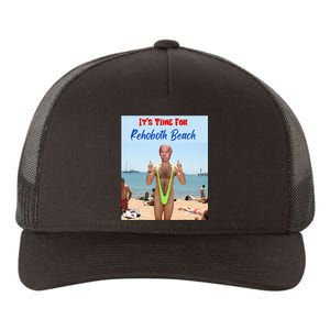 Biden Trump Debate 2024 Result It Is Time For Rehobeth Beach Yupoong Adult 5-Panel Trucker Hat