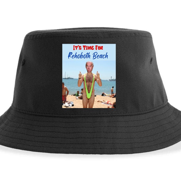 Biden Trump Debate 2024 Result It Is Time For Rehobeth Beach Sustainable Bucket Hat