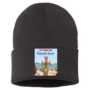 Biden Trump Debate 2024 Result It Is Time For Rehobeth Beach Sustainable Knit Beanie