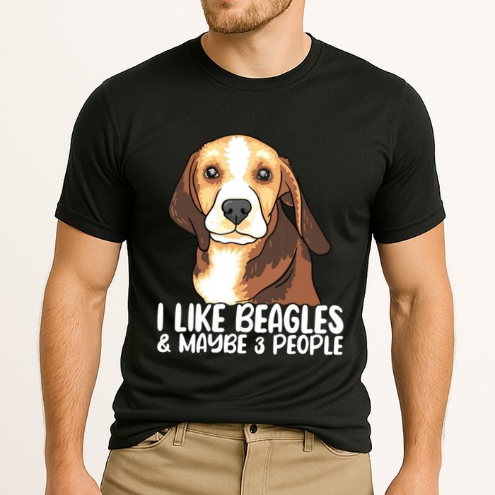 Beagle T Dog Lover Tee Funny Beagle Beagle Performance Shirt