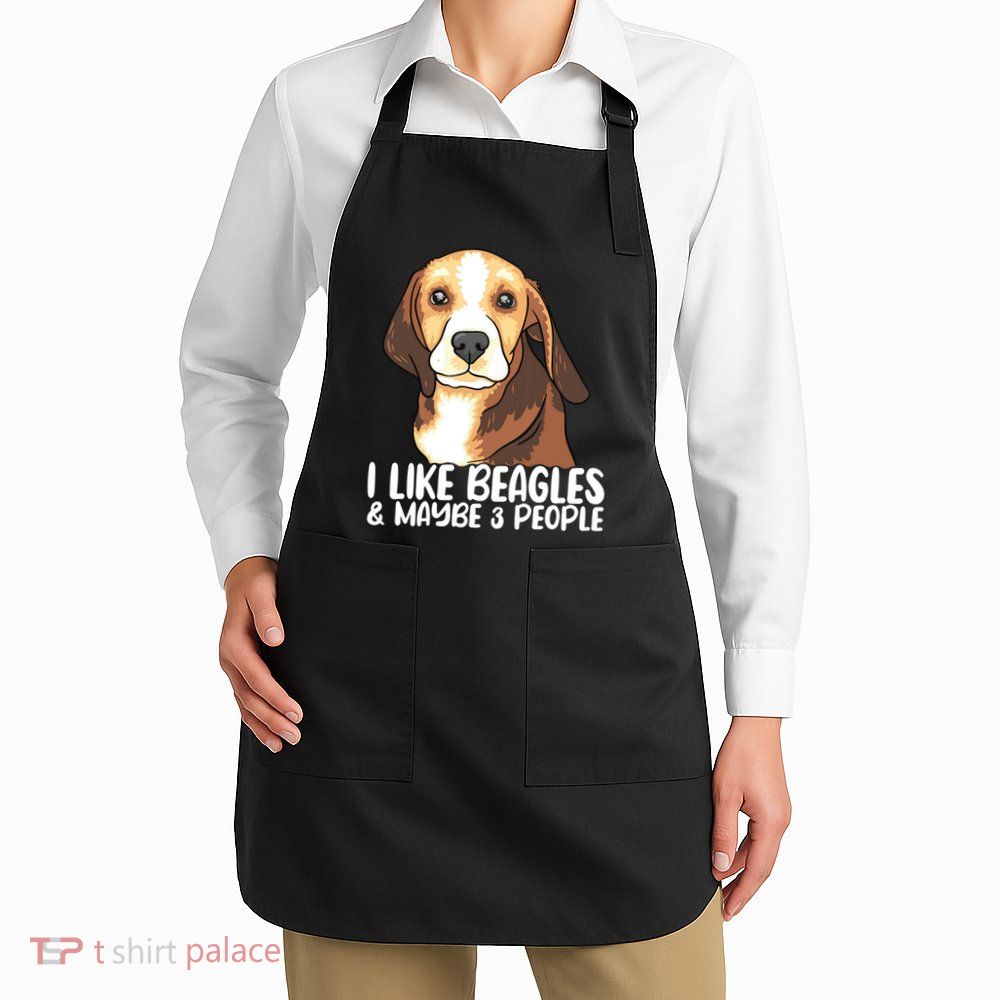 Beagle T Dog Lover Tee Funny Beagle Beagle Apron