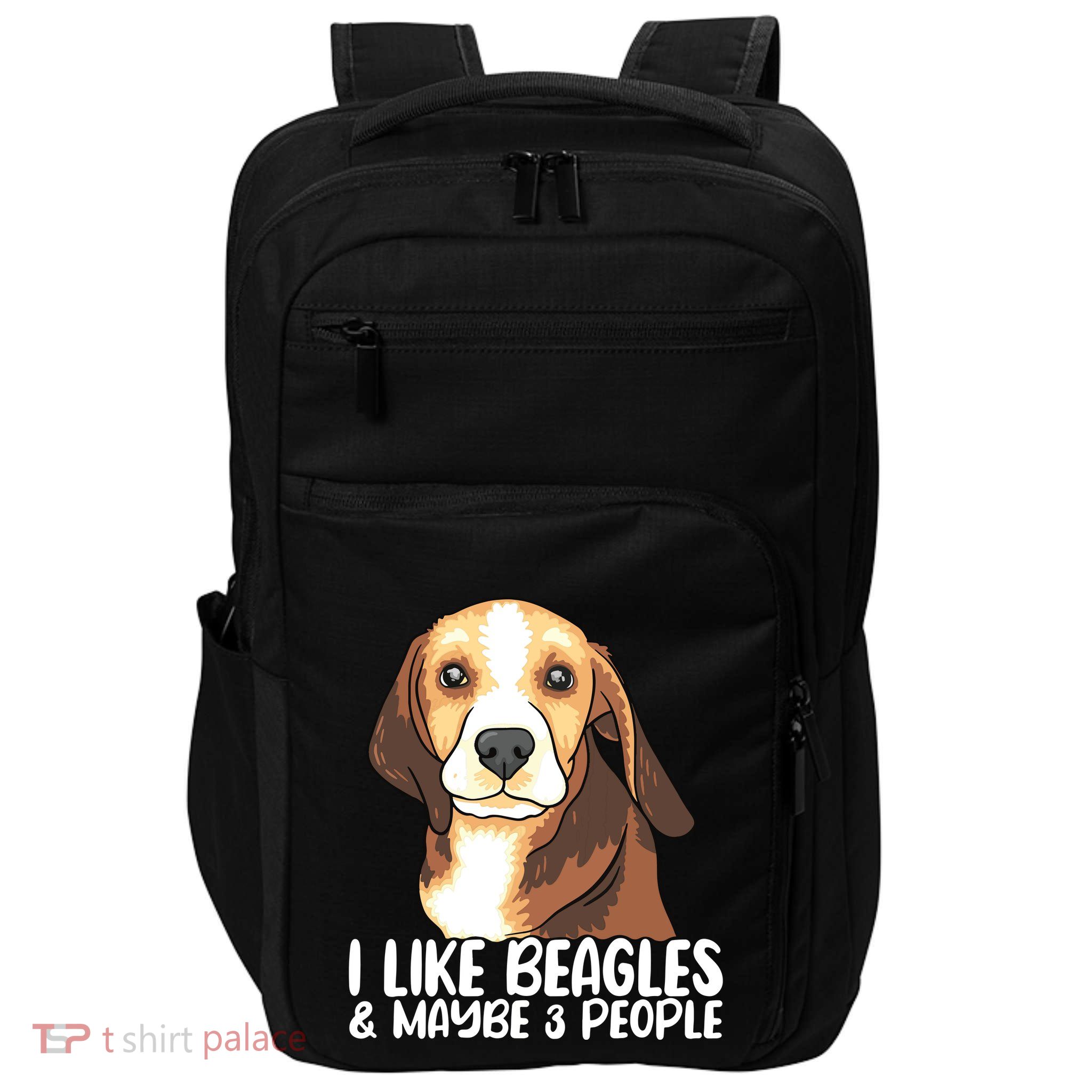 Beagle T Dog Lover Tee Funny Beagle Beagle Impact Tech Backpack