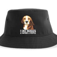 Beagle T Dog Lover Tee Funny Beagle Beagle Sustainable Bucket Hat