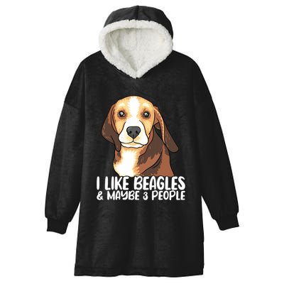 Beagle T Dog Lover Tee Funny Beagle Beagle Hooded Wearable Blanket