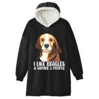 Beagle T Dog Lover Tee Funny Beagle Beagle Hooded Wearable Blanket