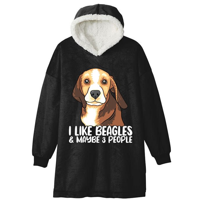 Beagle T Dog Lover Tee Funny Beagle Beagle Hooded Wearable Blanket