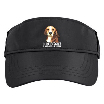 Beagle T Dog Lover Tee Funny Beagle Beagle Adult Drive Performance Visor