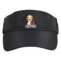 Beagle T Dog Lover Tee Funny Beagle Beagle Adult Drive Performance Visor