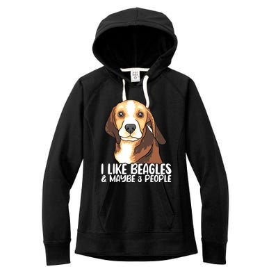 Beagle T Dog Lover Tee Funny Beagle Beagle Women's Fleece Hoodie