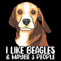 Beagle T Dog Lover Tee Funny Beagle Beagle 16 in Basic Backpack