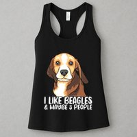 Beagle T Dog Lover Tee Funny Beagle Beagle Womens Tank Top