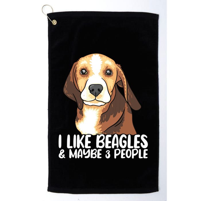 Beagle T Dog Lover Tee Funny Beagle Beagle Golf Towel