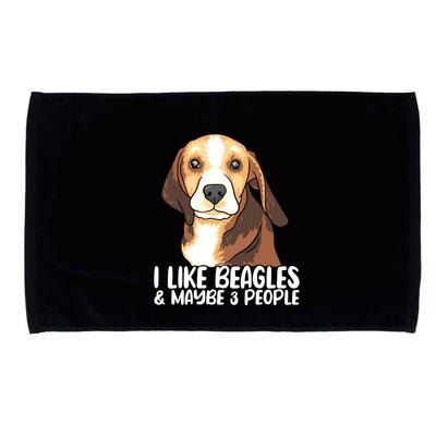 Beagle T Dog Lover Tee Funny Beagle Beagle Microfiber Hand Towel