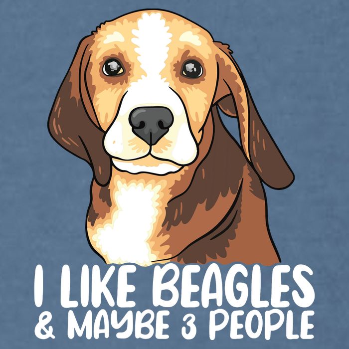 Beagle T Dog Lover Tee Funny Beagle Beagle Garment-Dyed Sweatshirt