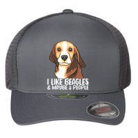 Beagle T Dog Lover Tee Funny Beagle Beagle Flexfit Unipanel Trucker Cap