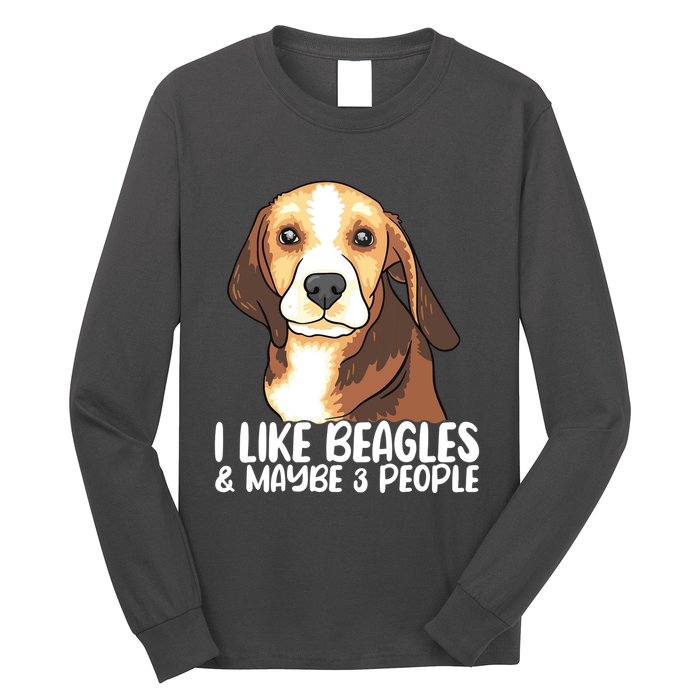 Beagle T Dog Lover Tee Funny Beagle Beagle Long Sleeve Shirt