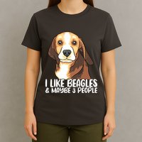 Beagle T Dog Lover Tee Funny Beagle Beagle T-Shirt
