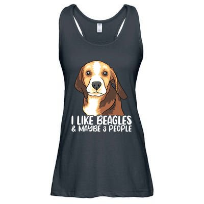 Beagle T Dog Lover Tee Funny Beagle Beagle Ladies Essential Flowy Tank