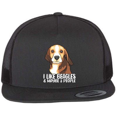Beagle T Dog Lover Tee Funny Beagle Beagle Flatbill Hat