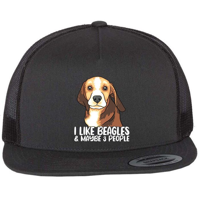 Beagle T Dog Lover Tee Funny Beagle Beagle Flatbill Hat