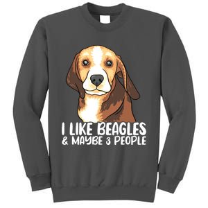 Beagle T Dog Lover Tee Funny Beagle Beagle Tall Sweatshirt