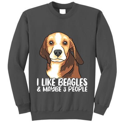 Beagle T Dog Lover Tee Funny Beagle Beagle Tall Sweatshirt