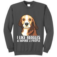 Beagle T Dog Lover Tee Funny Beagle Beagle Tall Sweatshirt