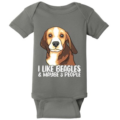 Beagle T Dog Lover Tee Funny Beagle Beagle Baby Bodysuit