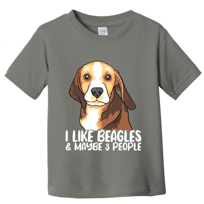 Beagle T Dog Lover Tee Funny Beagle Beagle Toddler T-Shirt