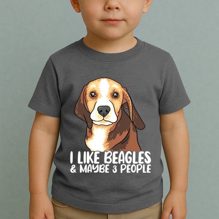 Beagle T Dog Lover Tee Funny Beagle Beagle Toddler T-Shirt