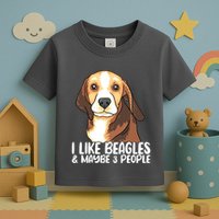 Beagle T Dog Lover Tee Funny Beagle Beagle Toddler T-Shirt