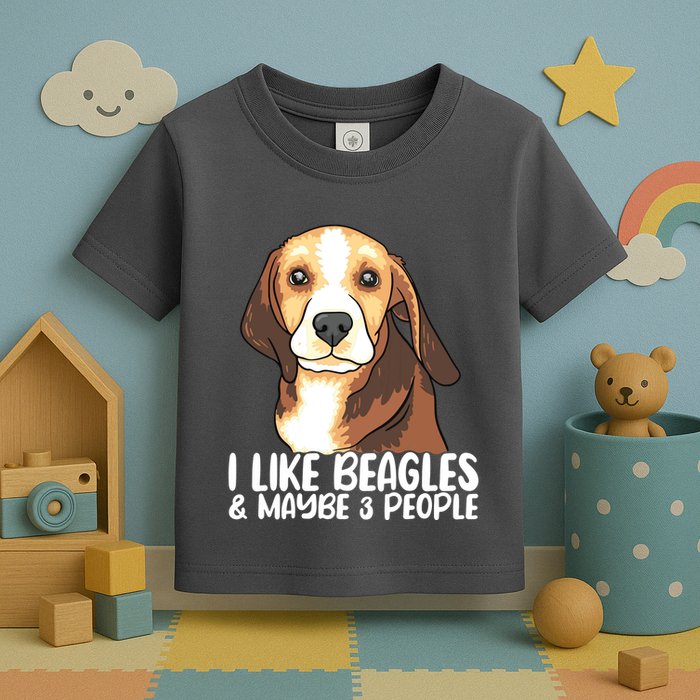 Beagle T Dog Lover Tee Funny Beagle Beagle Toddler T-Shirt