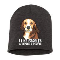 Beagle T Dog Lover Tee Funny Beagle Beagle Short Acrylic Beanie