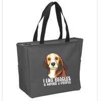 Beagle T Dog Lover Tee Funny Beagle Beagle Zip Tote Bag