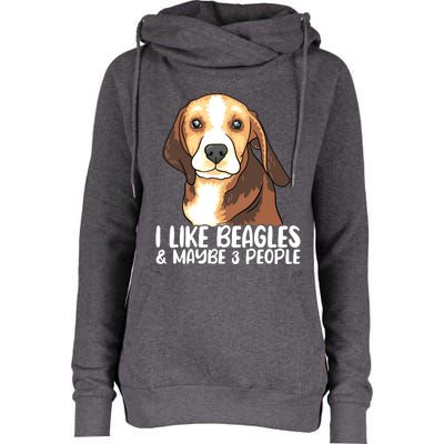 Beagle T Dog Lover Tee Funny Beagle Beagle Womens Funnel Neck Pullover Hood