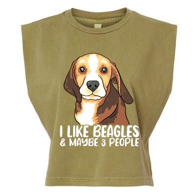 Beagle T Dog Lover Tee Funny Beagle Beagle Garment-Dyed Women's Muscle Tee