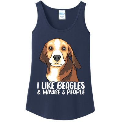 Beagle T Dog Lover Tee Funny Beagle Beagle Ladies Essential Tank