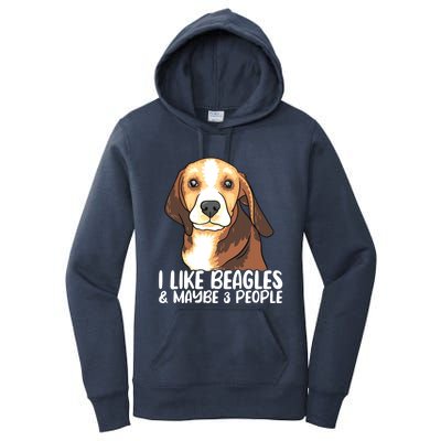 Beagle T Dog Lover Tee Funny Beagle Beagle Women's Pullover Hoodie