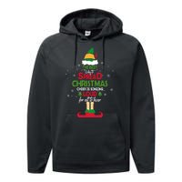 Buddy The Elf The Best Way To Spread Christmas Cheer Performance Fleece Hoodie