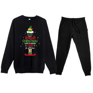 Buddy The Elf The Best Way To Spread Christmas Cheer Premium Crewneck Sweatsuit Set