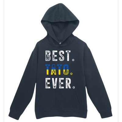 Best Tato Ever Ukrainian Father Dad Urban Pullover Hoodie