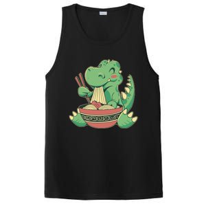 Baby Trex Eating Ramen Noodles PosiCharge Competitor Tank