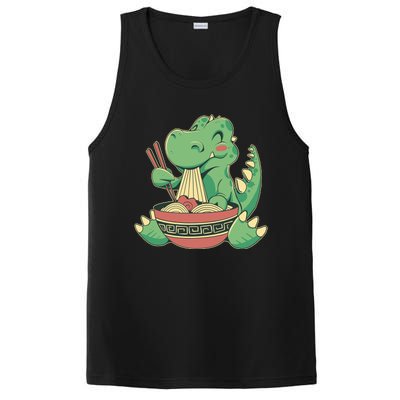 Baby Trex Eating Ramen Noodles PosiCharge Competitor Tank