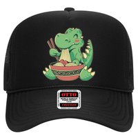 Baby Trex Eating Ramen Noodles Trucker Hat