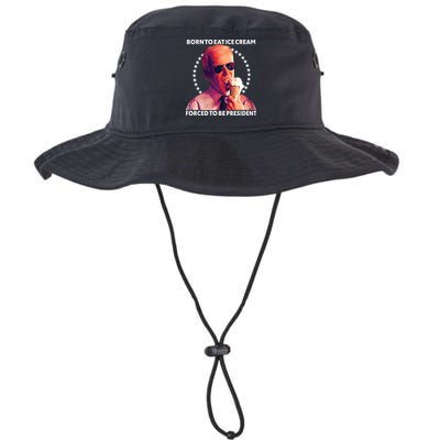Born To Eat Ice Cream Forced To Be President Bucket Hat