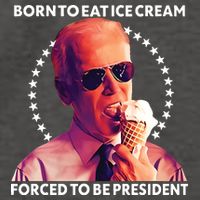 Born To Eat Ice Cream Forced To Be President Vector Backpack