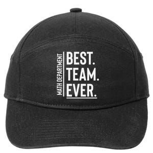 Best Team Ever Math Department 7-Panel Snapback Hat