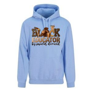 Black Teacher Educator African American Professor Ta School Unisex Surf Hoodie