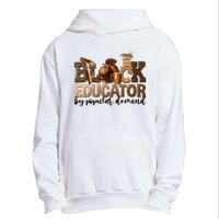 Black Teacher Educator African American Professor Ta School Urban Pullover Hoodie